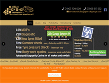 Tablet Screenshot of gem-ukgarage.com